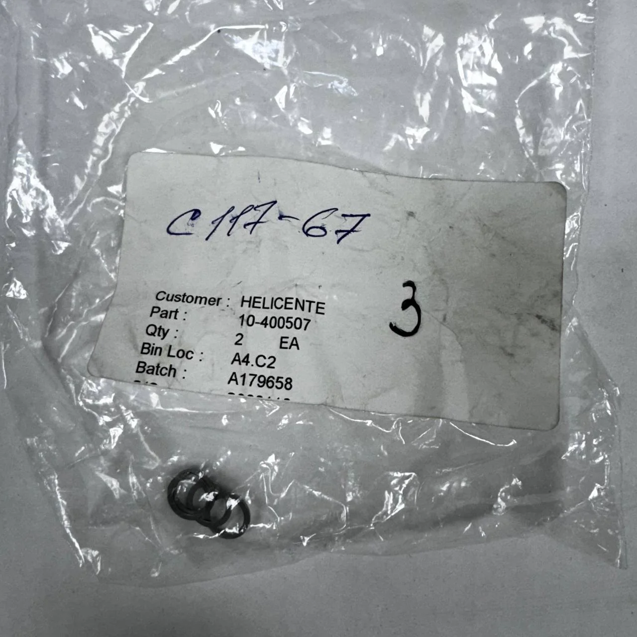 10-400507 — CONTACT ASSEMBL TACH