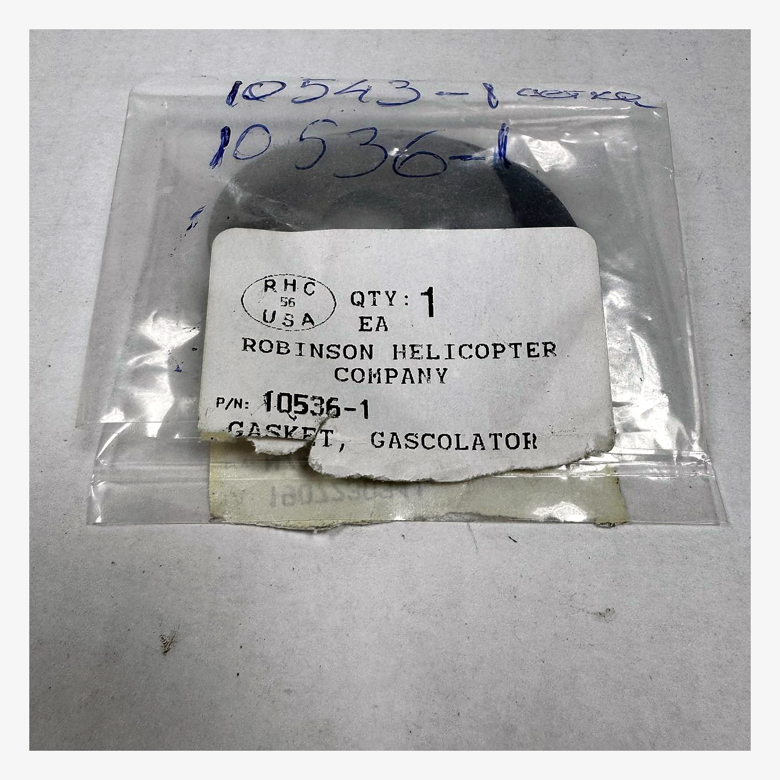 10536-1 — GASKET GASCOLATOR — изображение 2