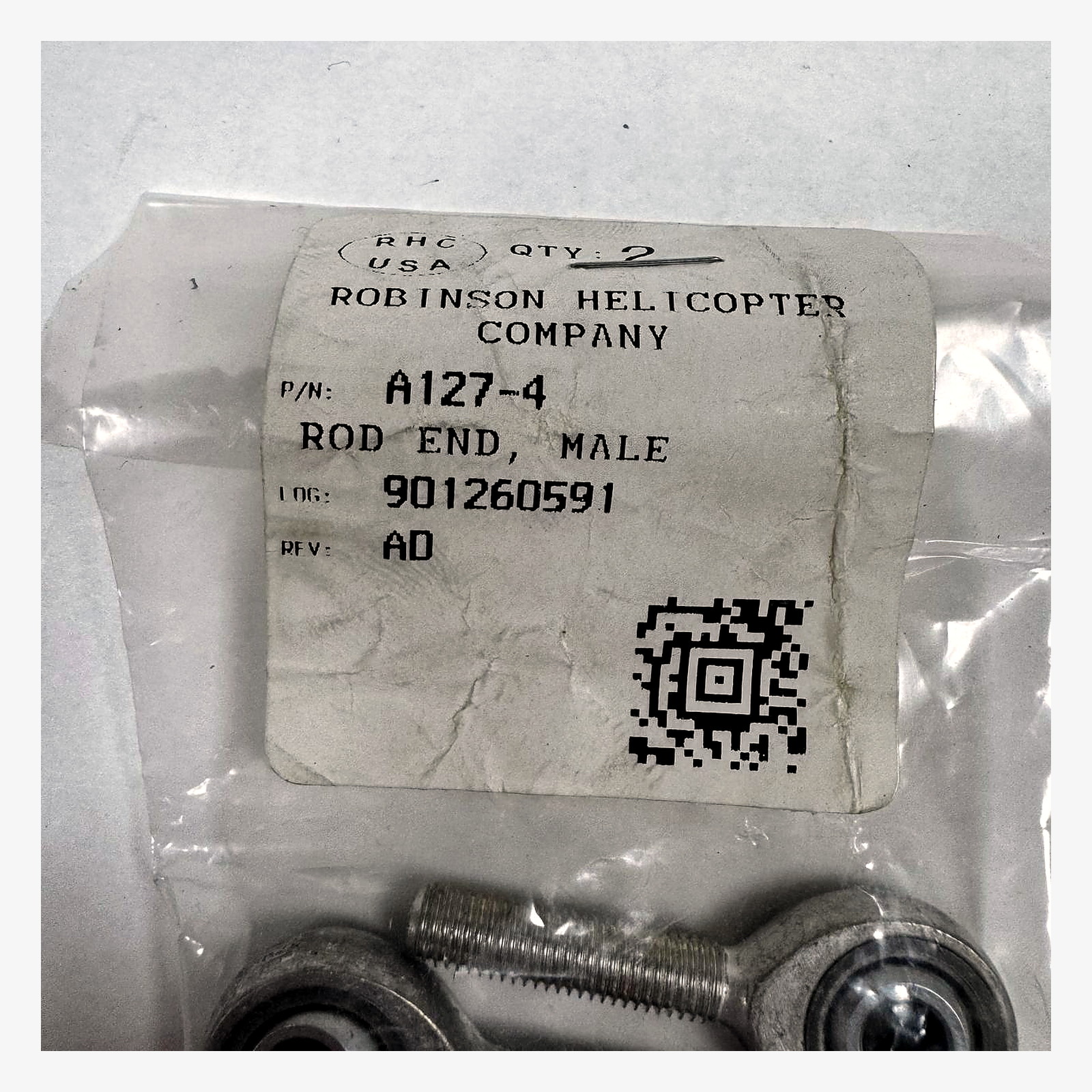 A127-4 — ROD END MALE