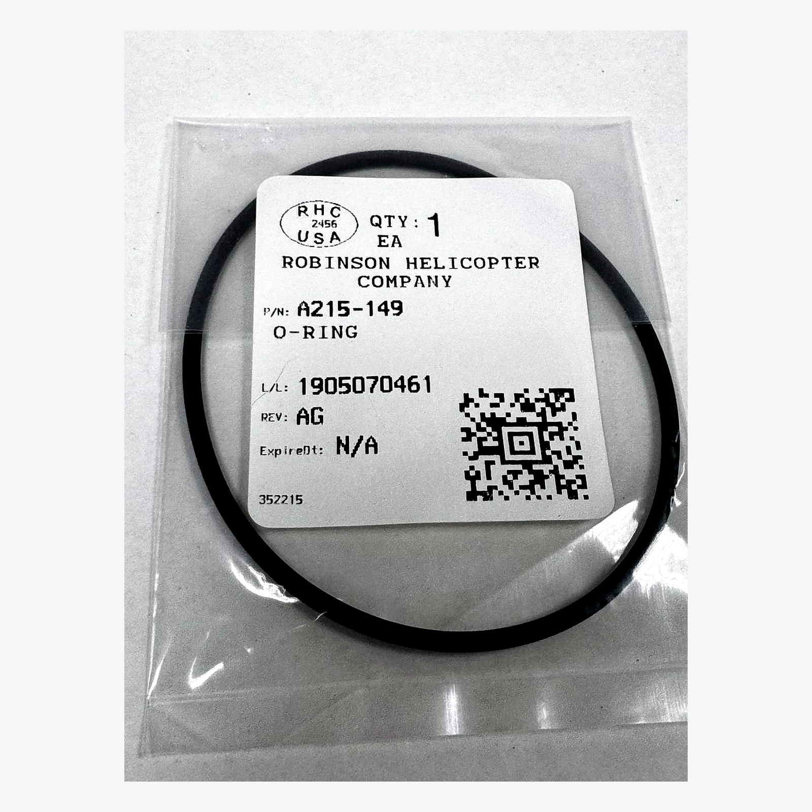 A215-149 — O-RING