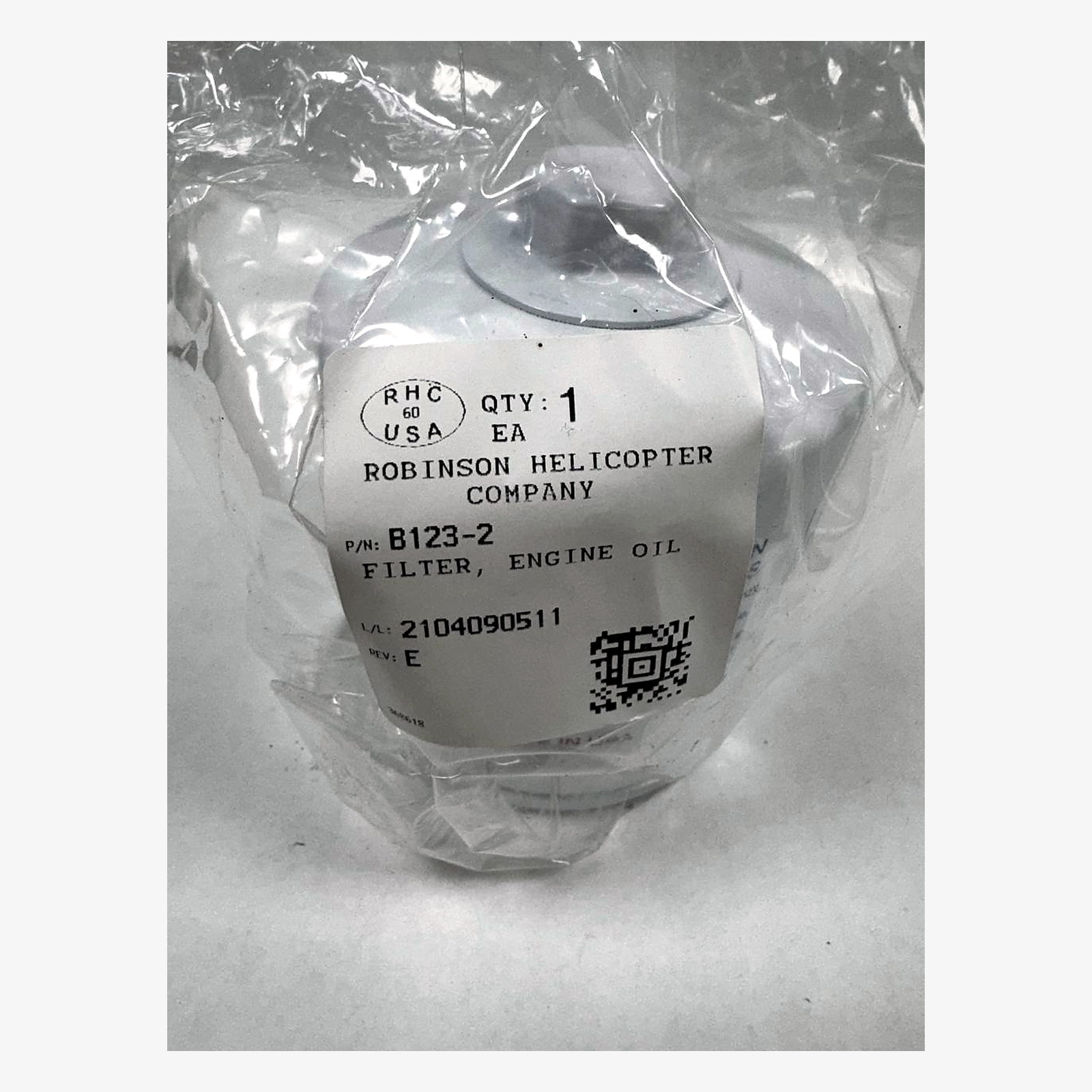 B123-2 — FILTER ENGINE OIL AA48112