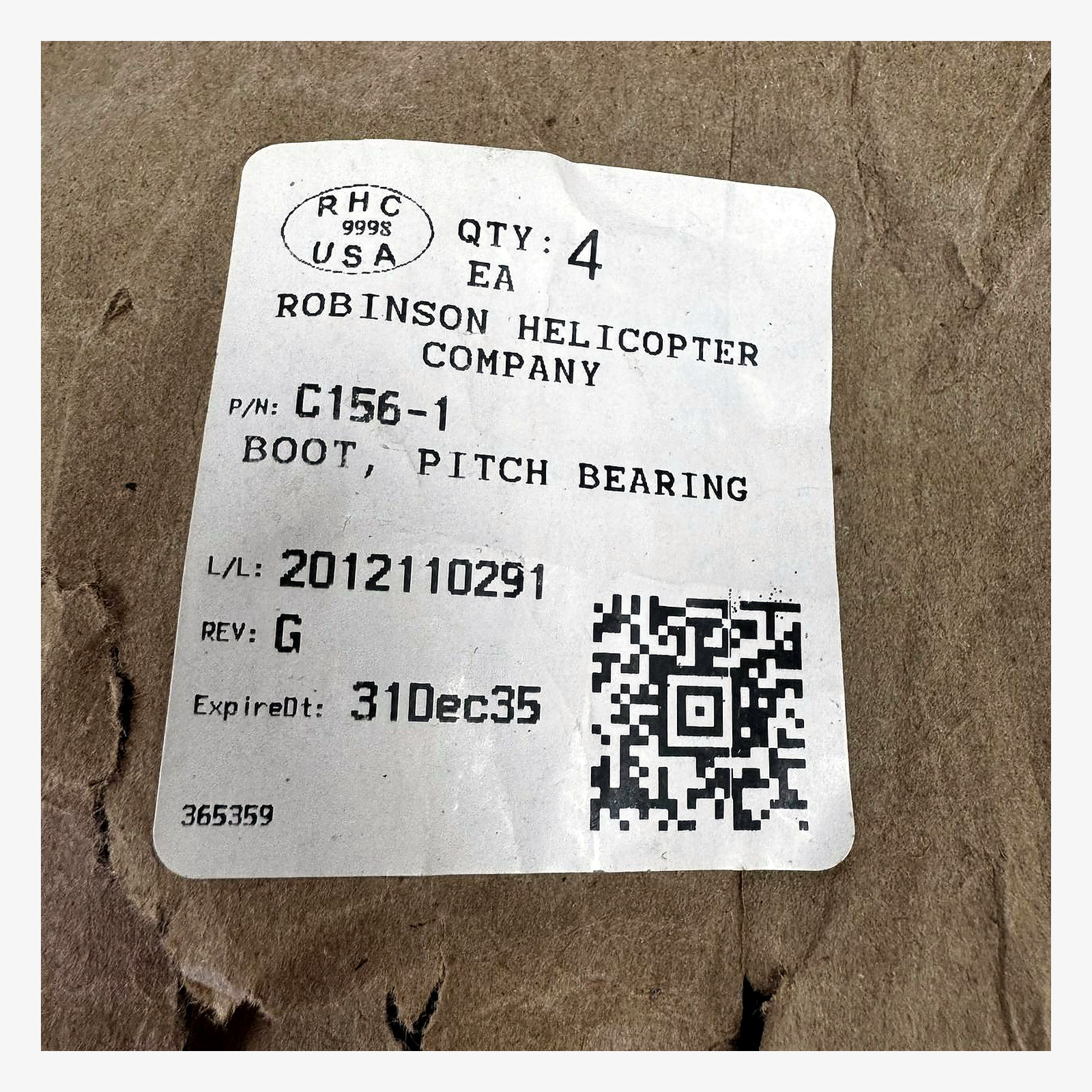 C156-1 — BOOT STANDARD BLACK