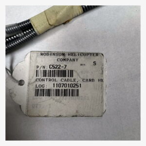 C522-7 — CONTROL CABLE CARB HEAT