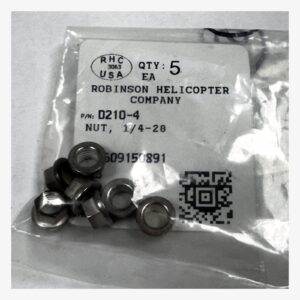 D210-4 — NUT 1/4-28