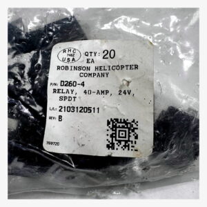 D260-4 — RELAY 40-AMP 24V SPDT