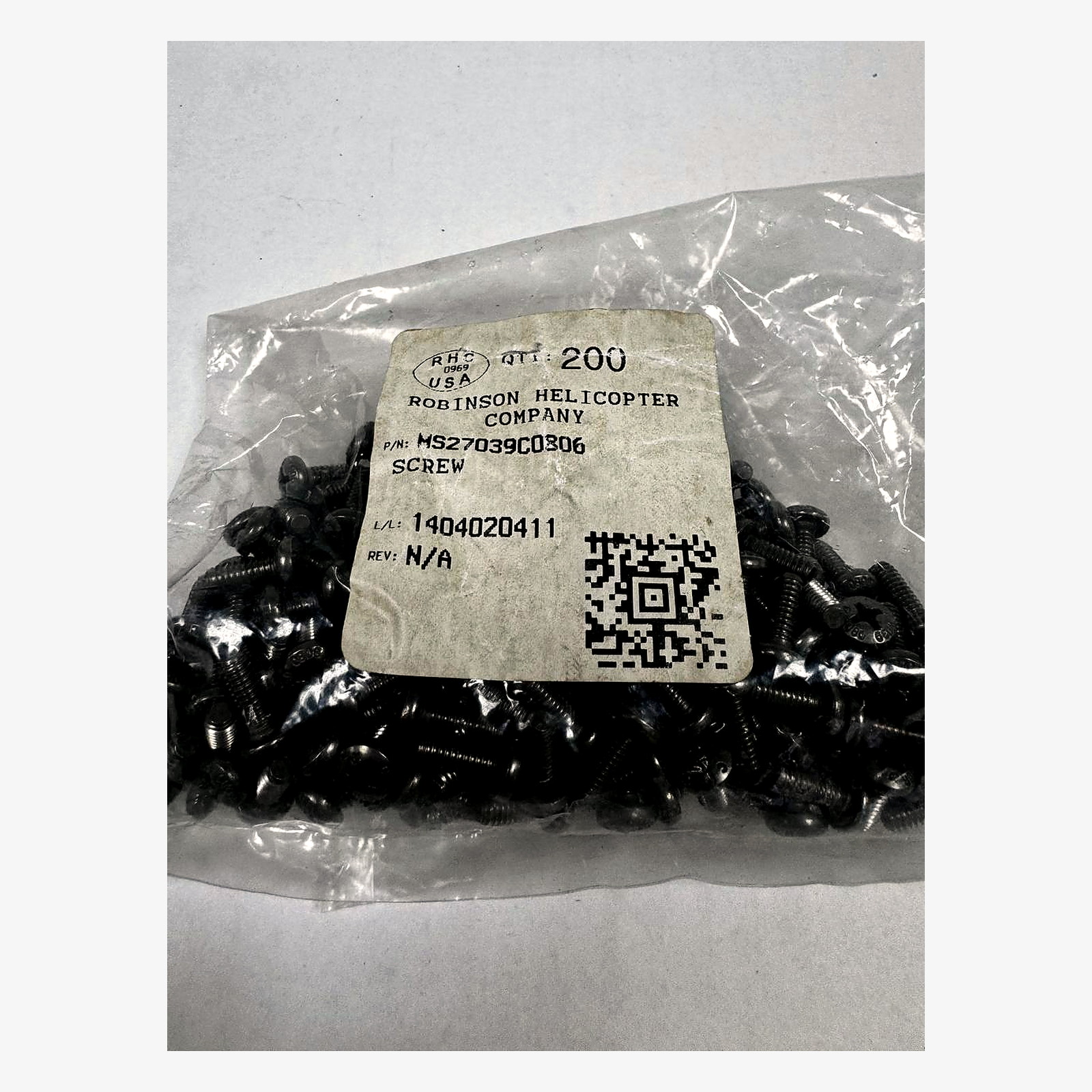 MS27039C0806 — SCREW