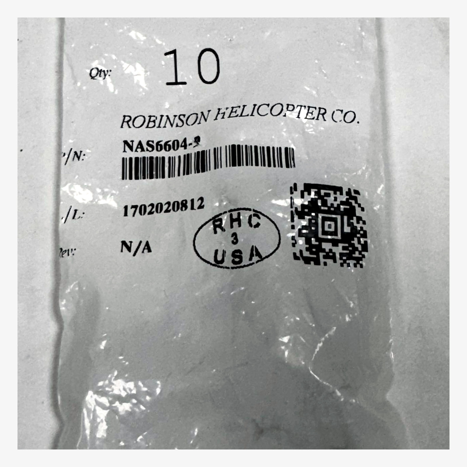NAS6604-9 — BOLT