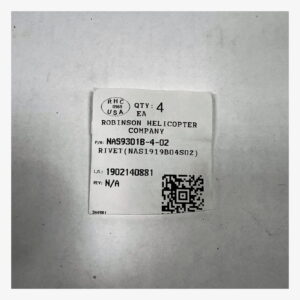 NAS9301B-4-02 — RIVET